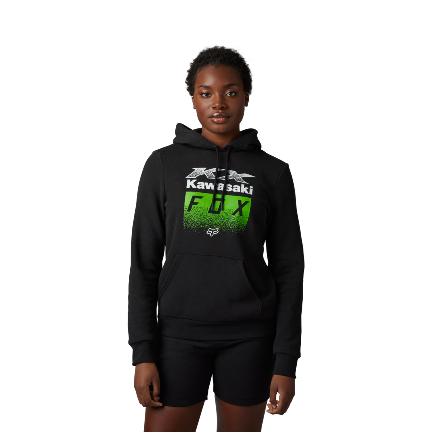 Sweat &agrave; capuche Fox X Kawi Pullover - Femme