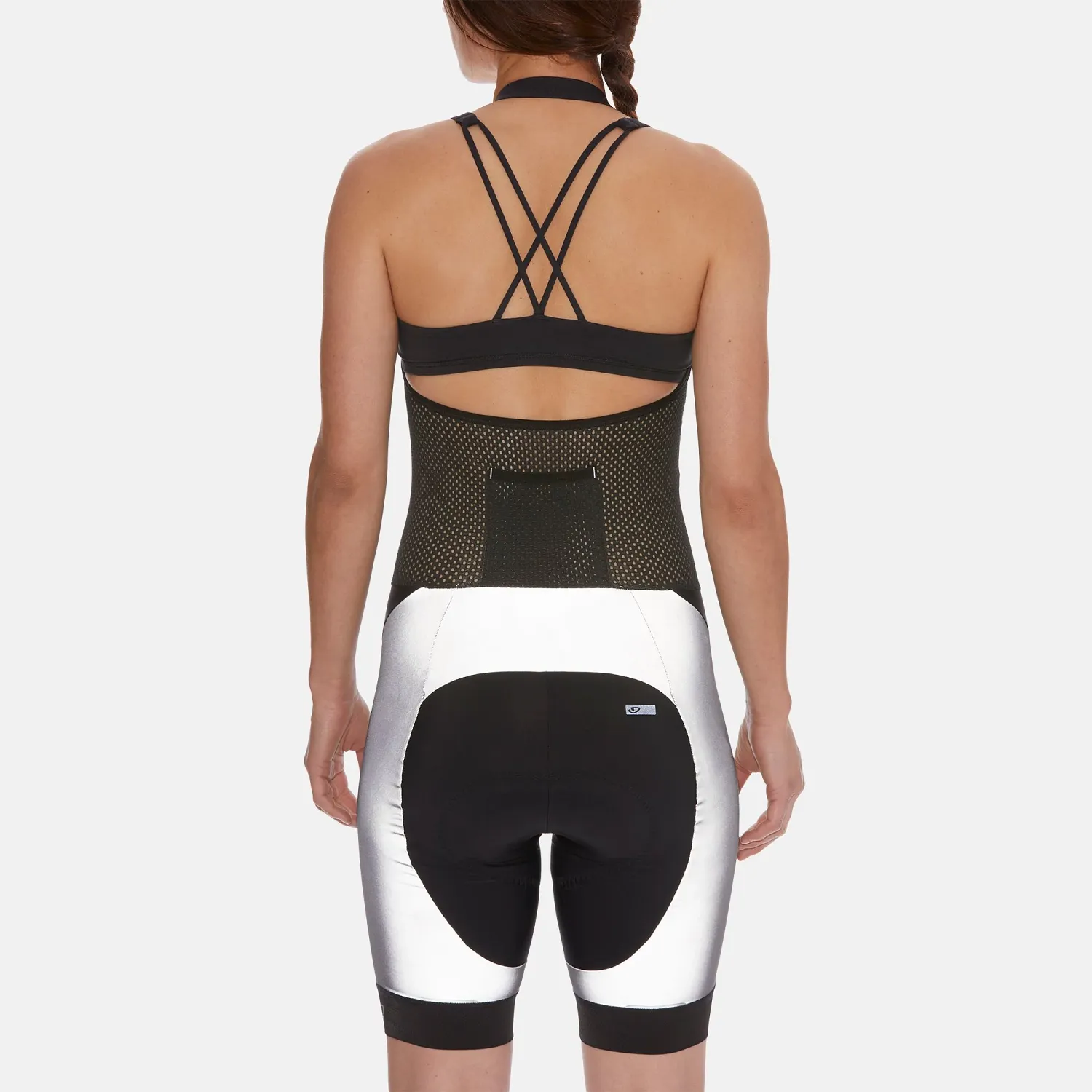 GA W CHRONO EXP HLTR BIB SHT BLK RFLC S