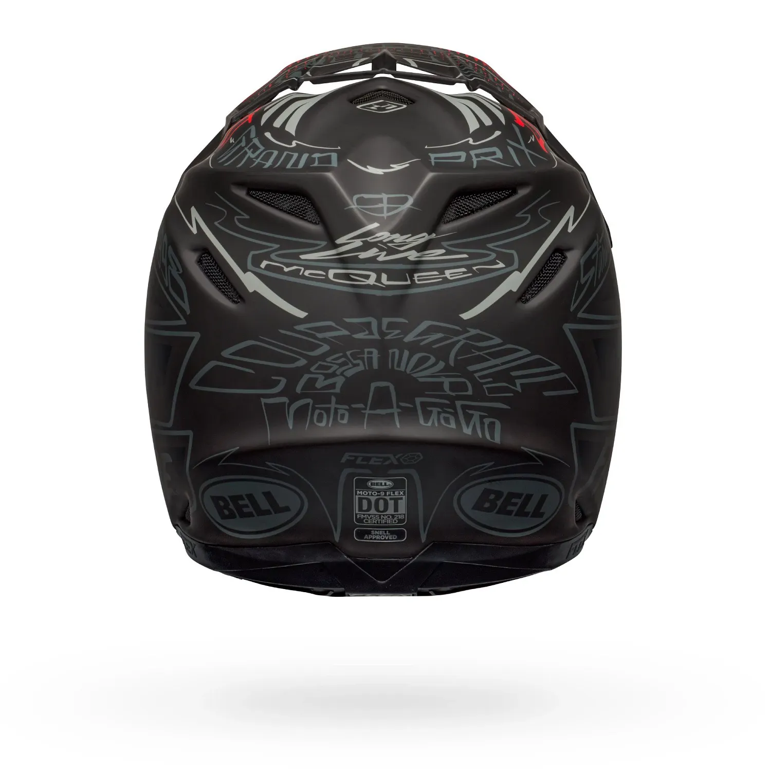 PS MOTO-9 FLEX FHDID21 MT BK/GY/RD XL