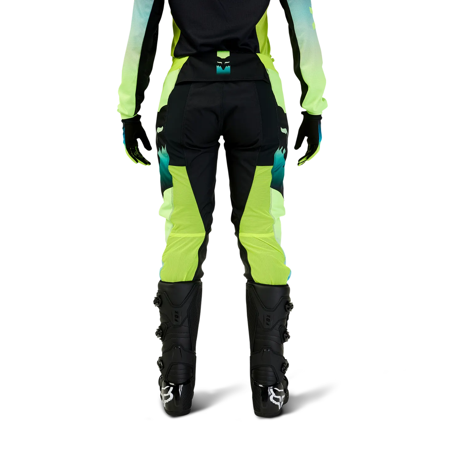 WMNS 180 FLORA PANT [BLK/YLW] 2