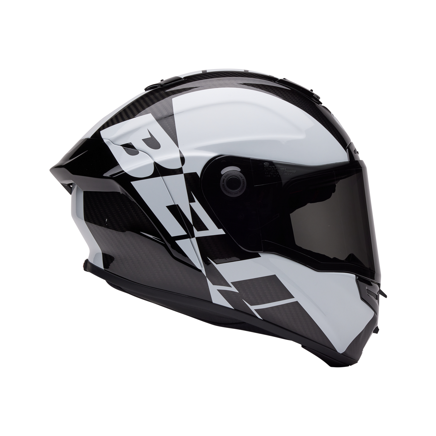RACESTAR DLX OFFSET ECE [BLK/WHT] XL