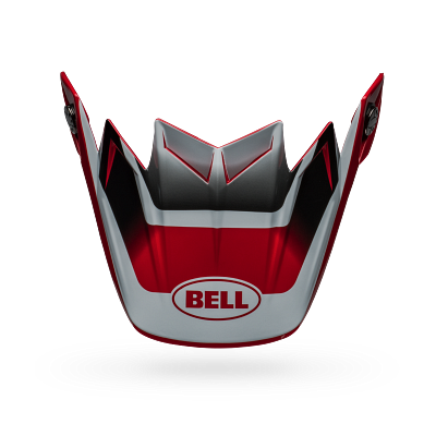 PS MOTO 9 FLEX VISOR RAIL RD/WH