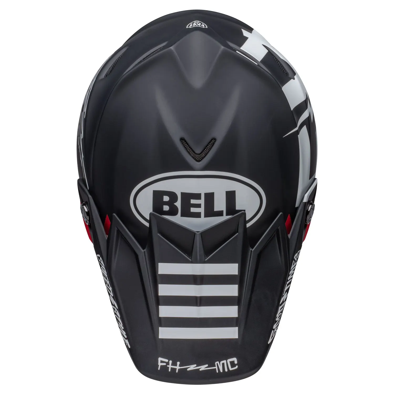PS MOTO-9S FLEX FH TRIBE M/G BK/WH S