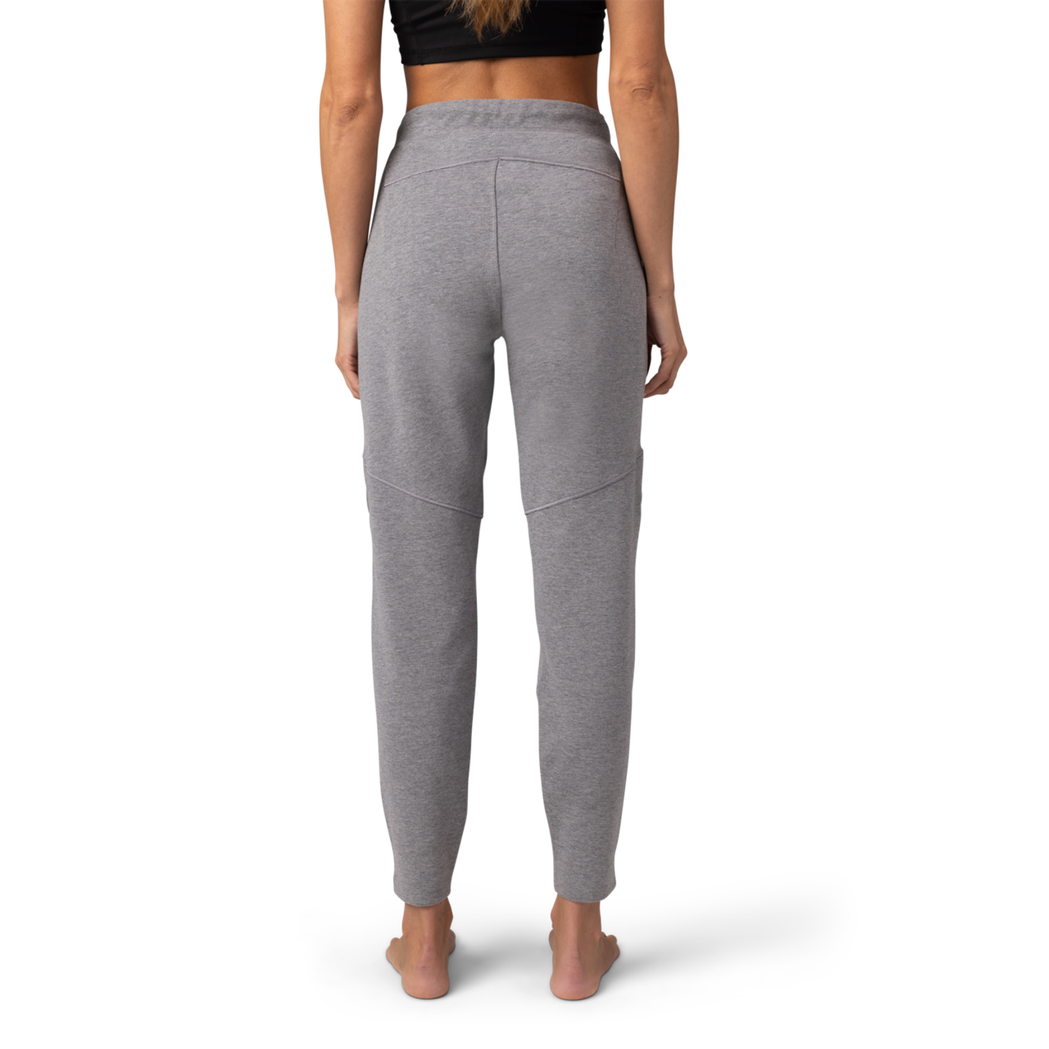 WOMENS RISE FLEECE JOGGER [HTR GRAPH] S