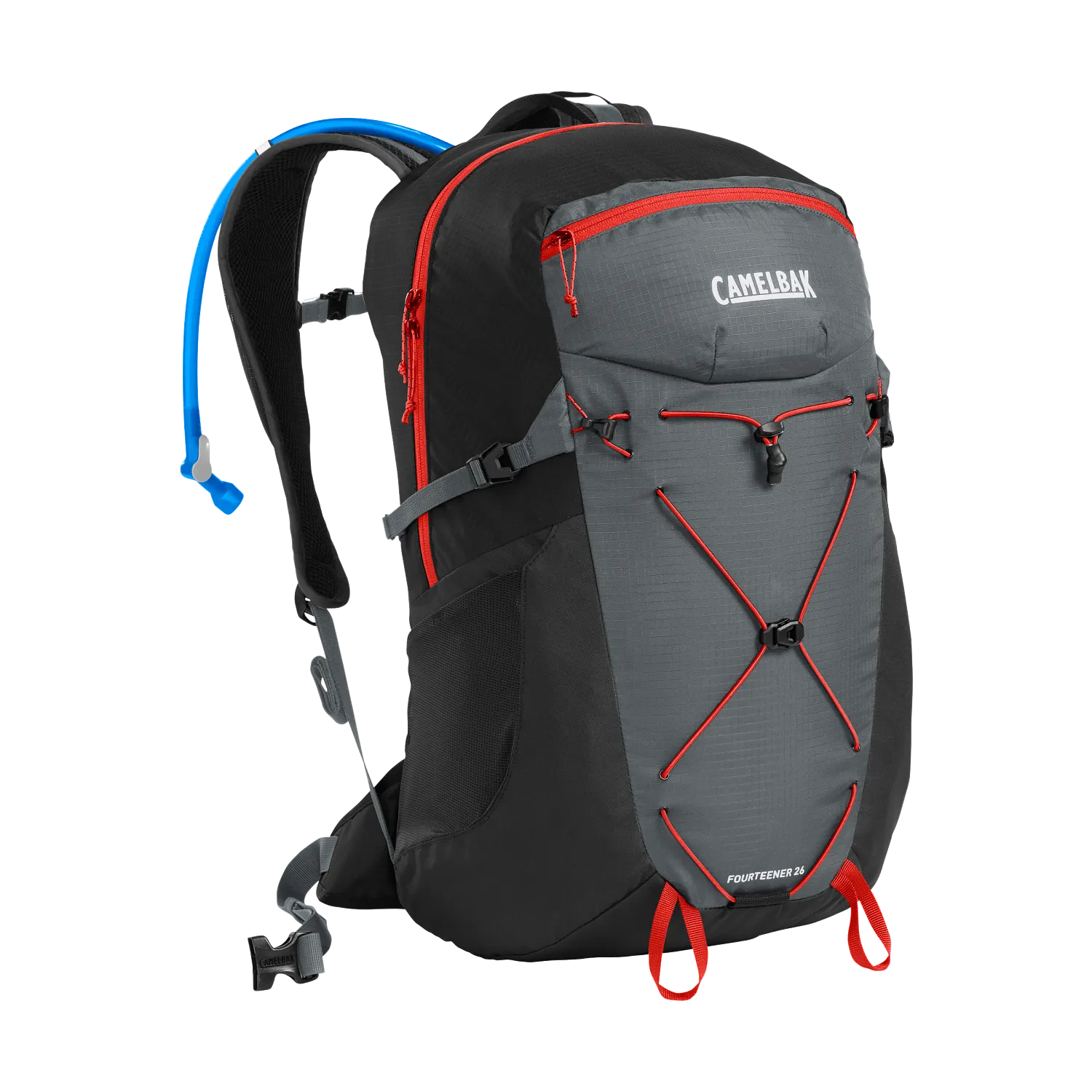 Fourteener 26 100oz, Graphite/Red Poppy