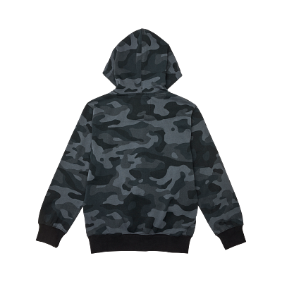 YTH FOX HEAD CAMO FLC ZIP [BLK CAM] YL