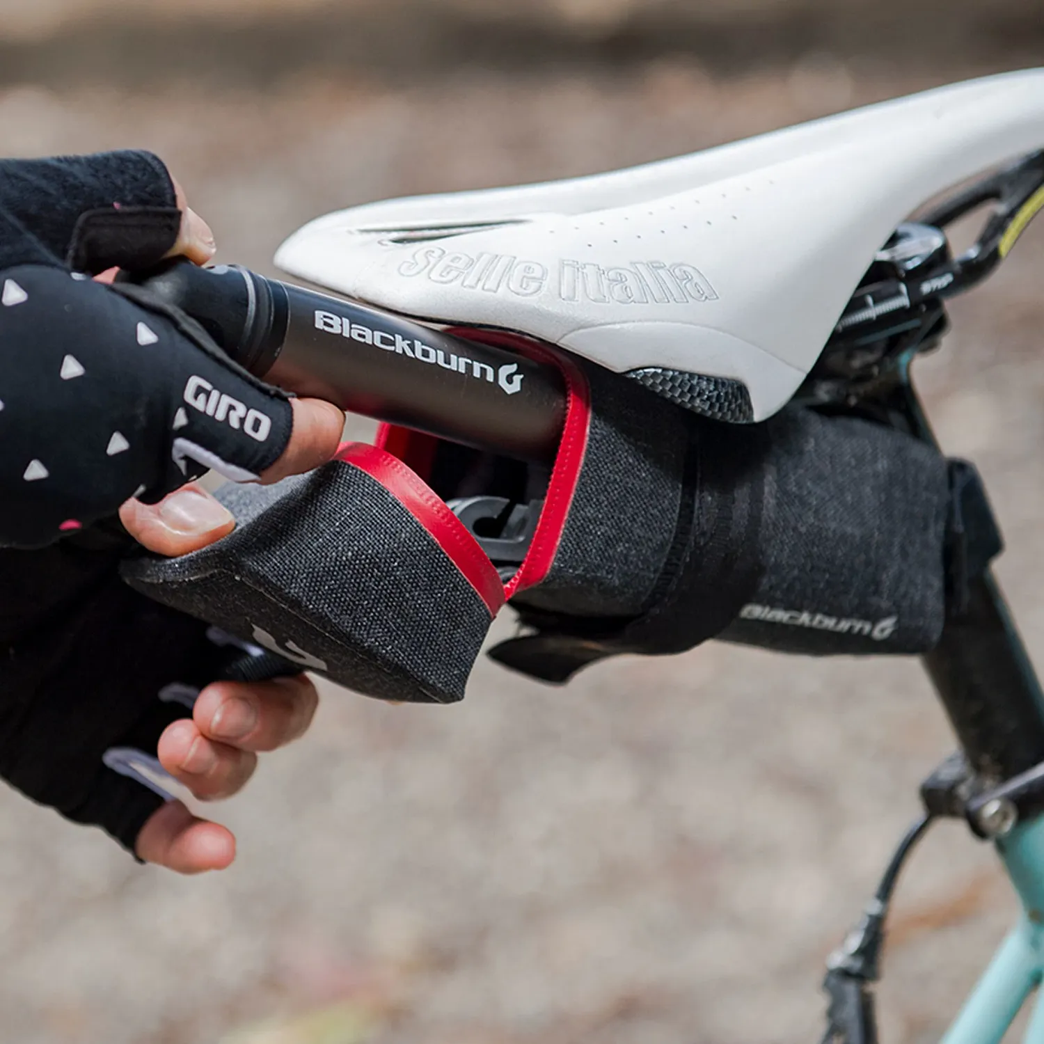 BBN AIRSTIK 2STAGE MINI PUMP SLVR