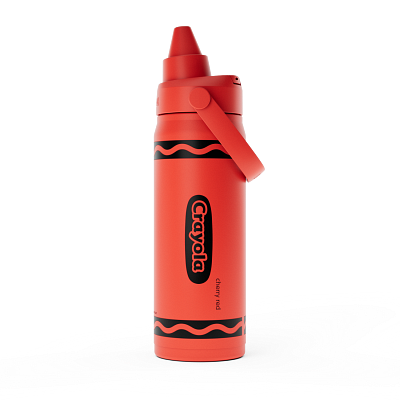 Crayola Chug 16oz Bottle, Insulated Stainless Steel