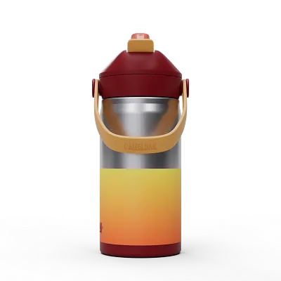 Thrive Flip Straw Kids VSS 12oz, Orange Sunset