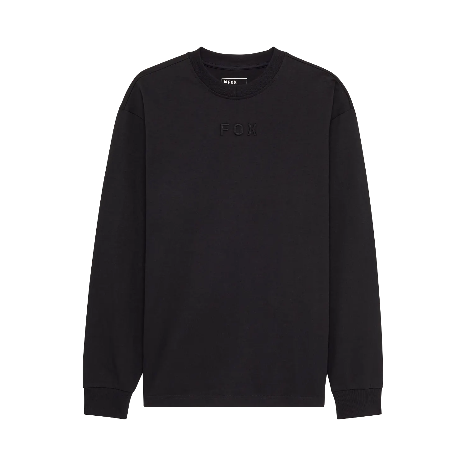WORDMARK OVERSIZED LS TEE 