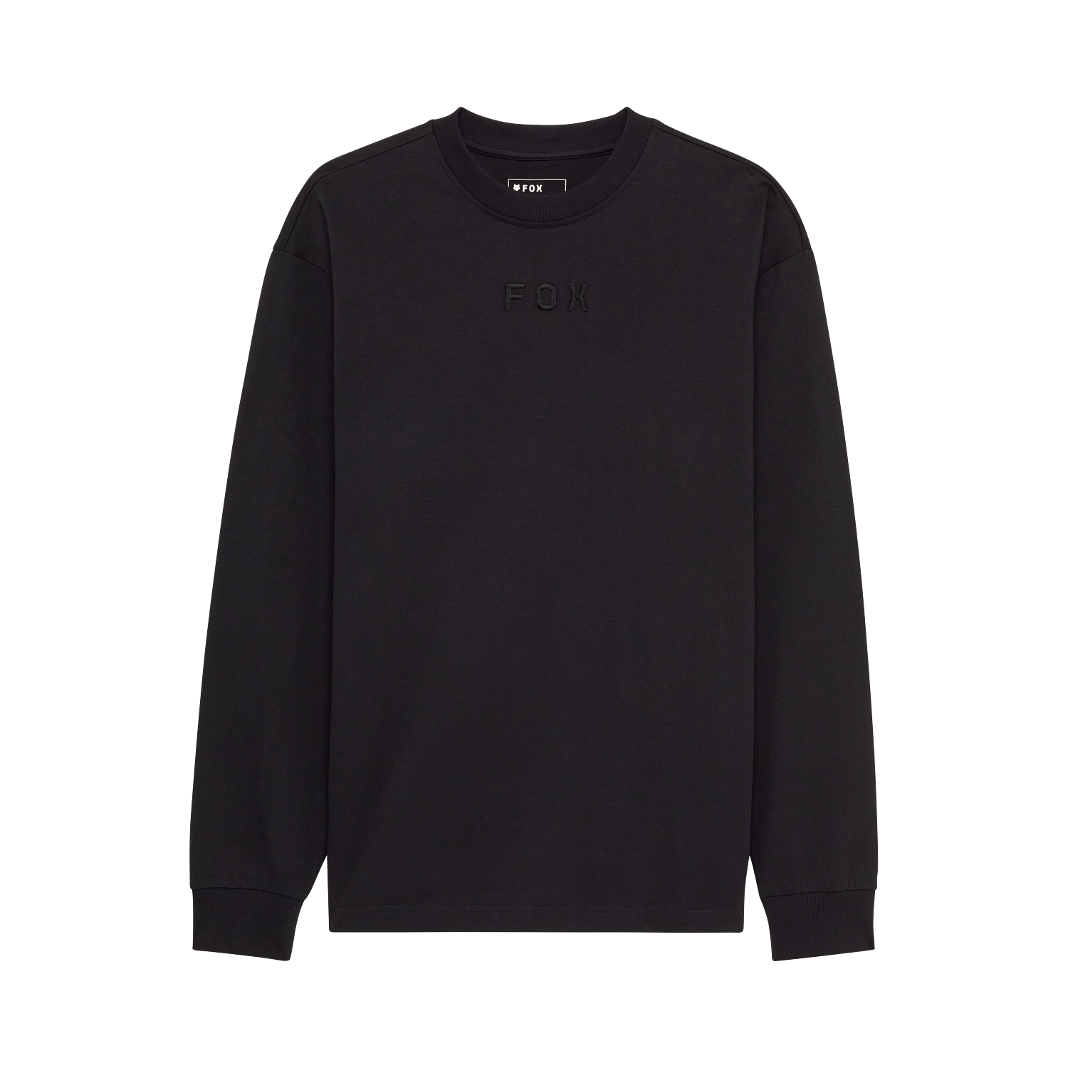 T-shirt Wordmark oversize manches longues