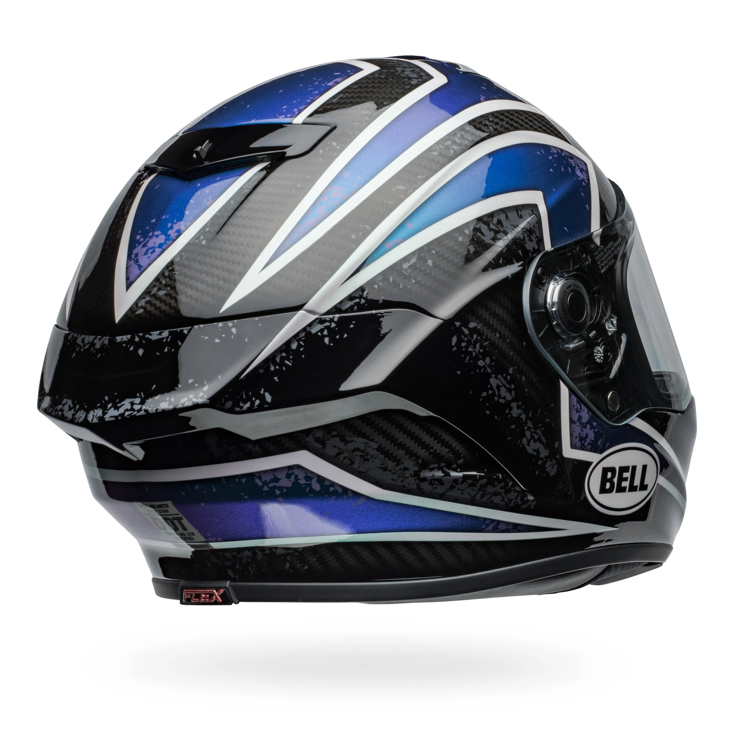 bell dlx helmets Race Star Flex Helmet RSD Old Glory Red/Blue S An added Fidlock buckle for easy Bell Helmets Racestar Flex DLX
