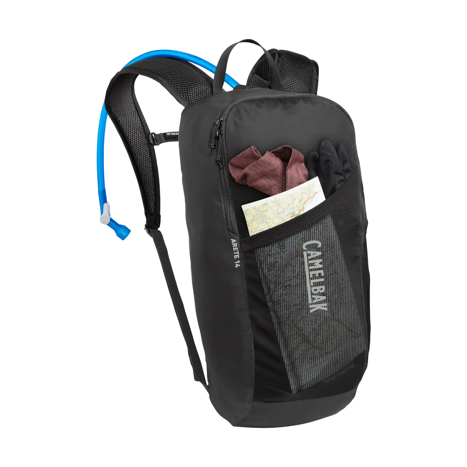 Arete 14 50oz, Black/Reflective