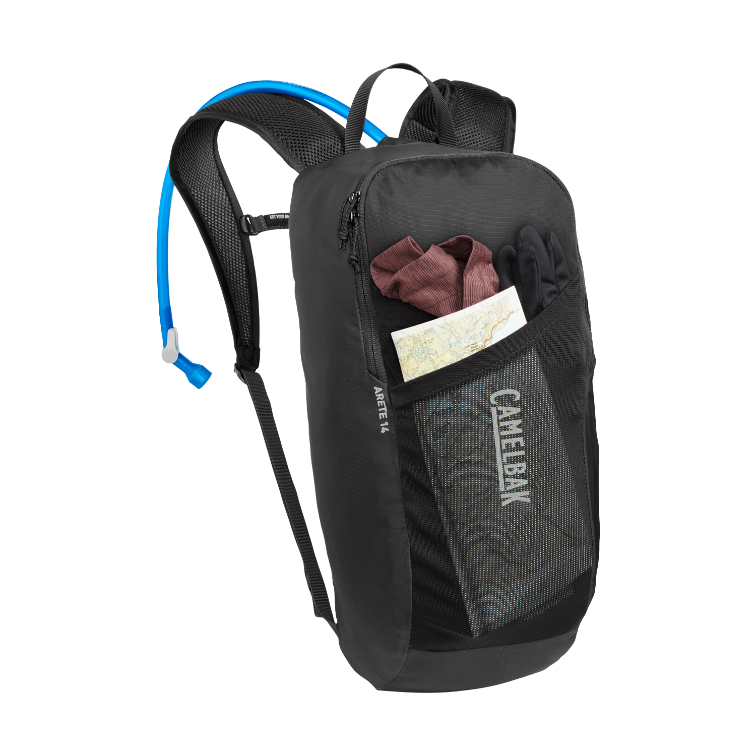 Arete 14 50oz, Black/Reflective