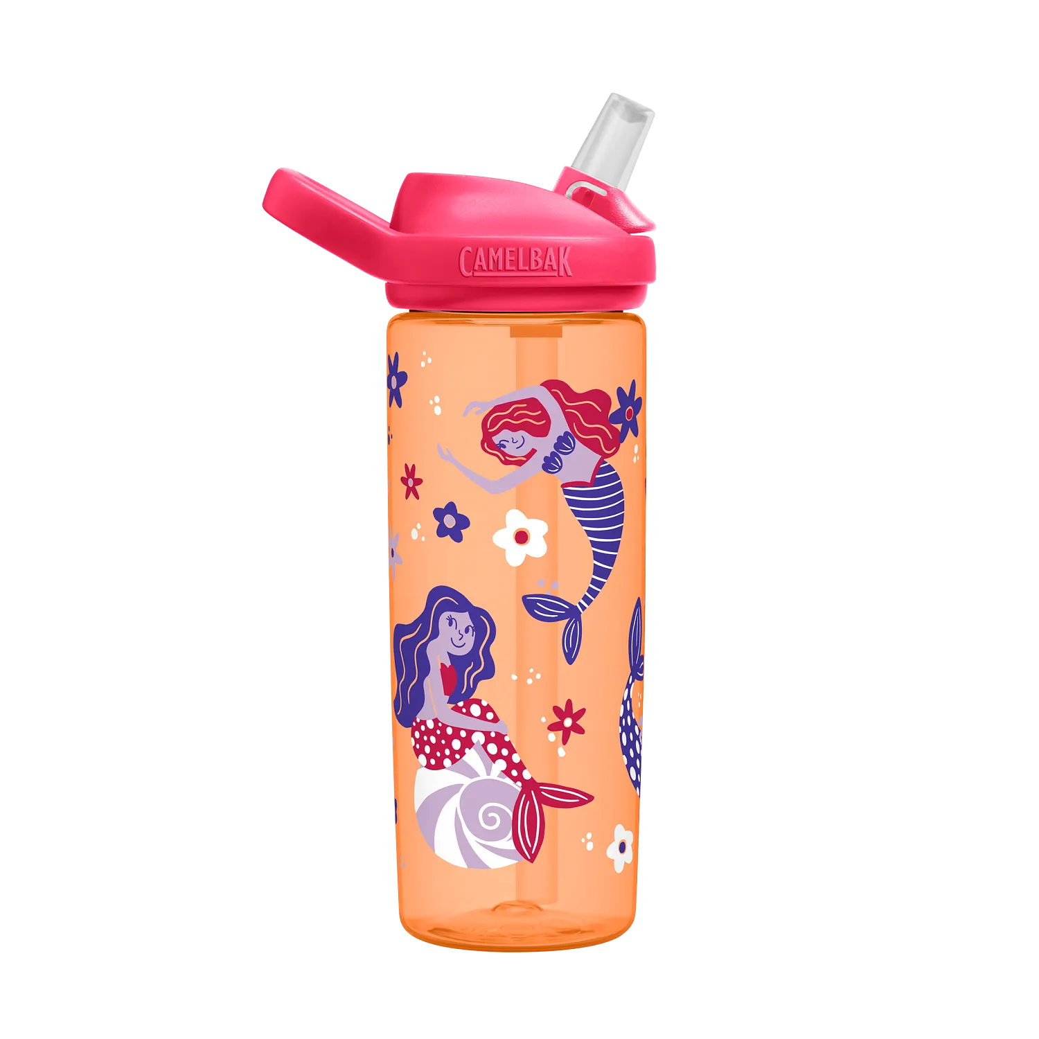 eddy+ Kids 20oz, Retro Floral Mermaid, BTS LE