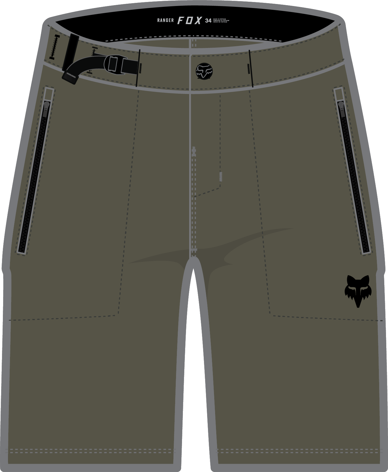 Womens Ranger Shorts