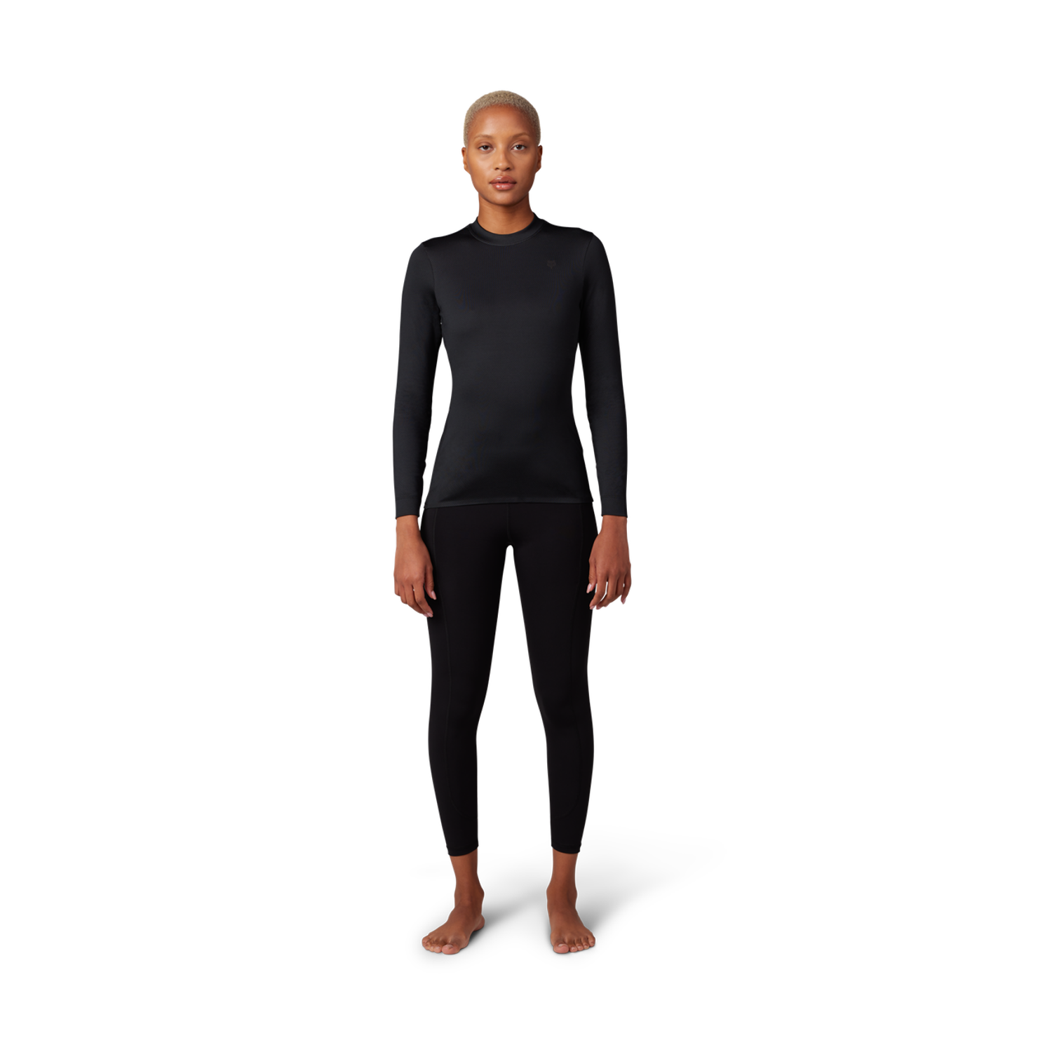 Womens Tecbase Fire Long Sleeve Shirt