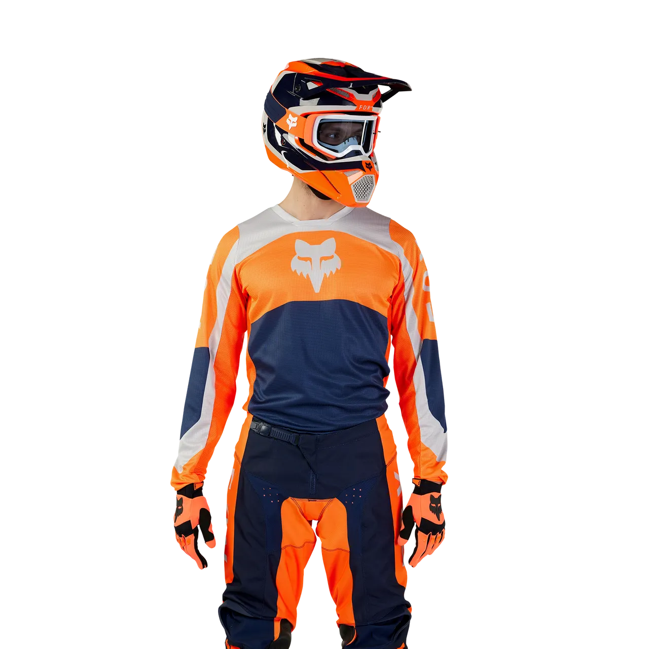 Fox Racing 180 Nitro Motocross Jersey - Men's Dirt Bike Jersey With Moisture-Wicking Fabric & Mesh Panels