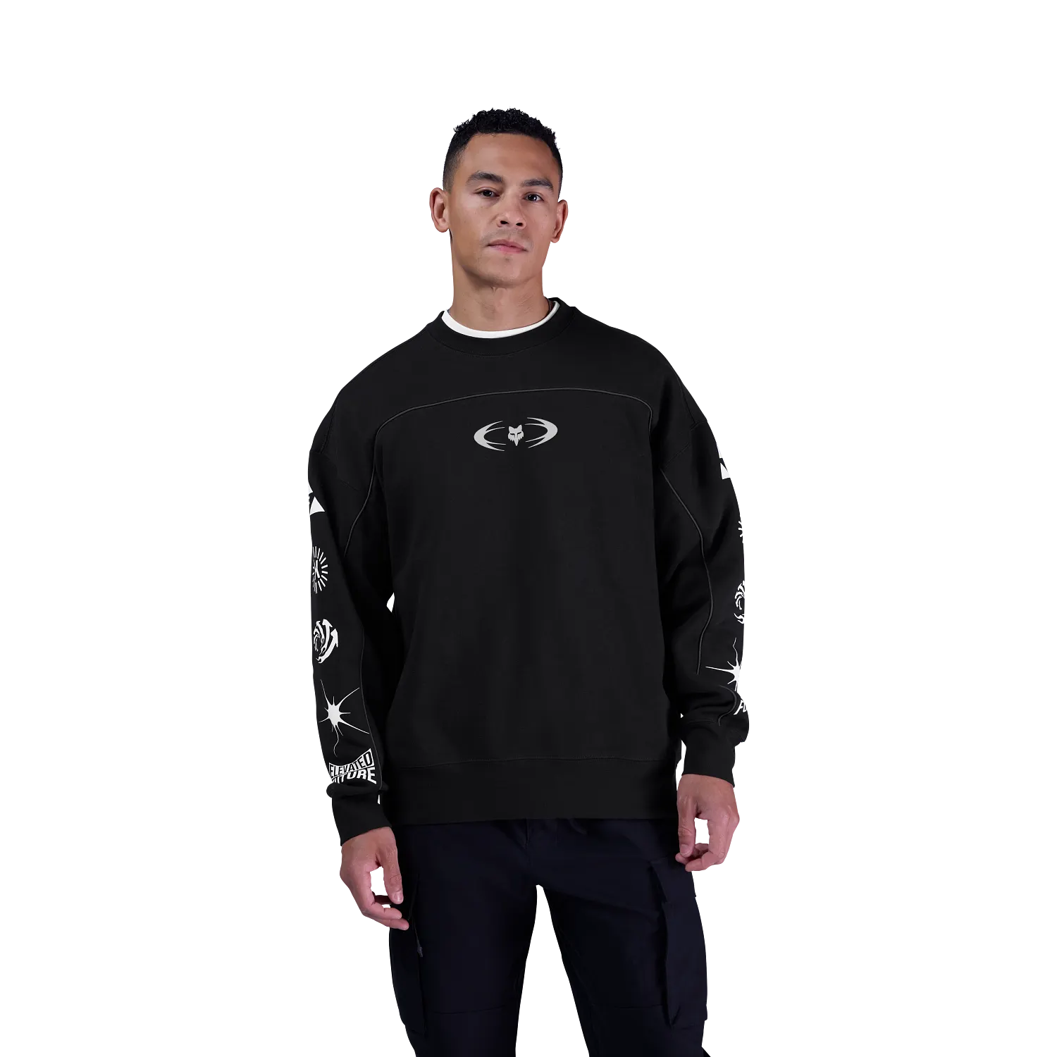 IMAGE COSMO OVERSIZED FLEECE CREW 