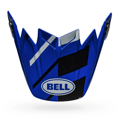 PS MOTO 9 FLEX VISOR BANSHEE BL/WH