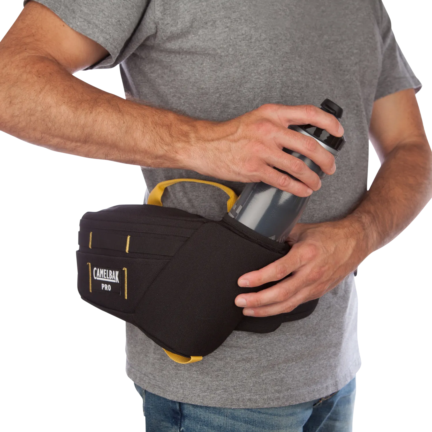 5H 21oz Zip Pocket Waist Pack, Black