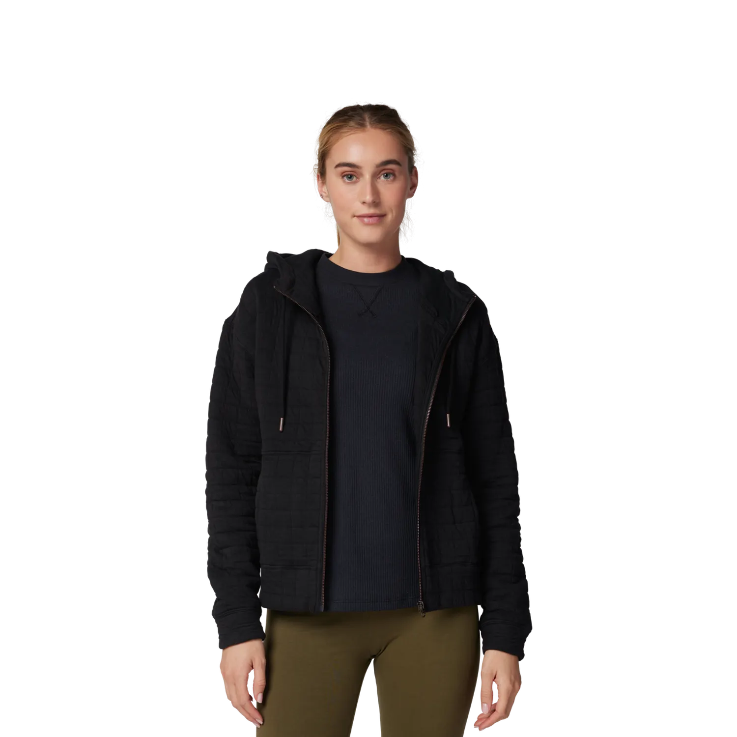 Dames-ritshoodie Women's Quilted