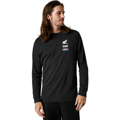Camiseta Premium de Manga Larga Honda Wing