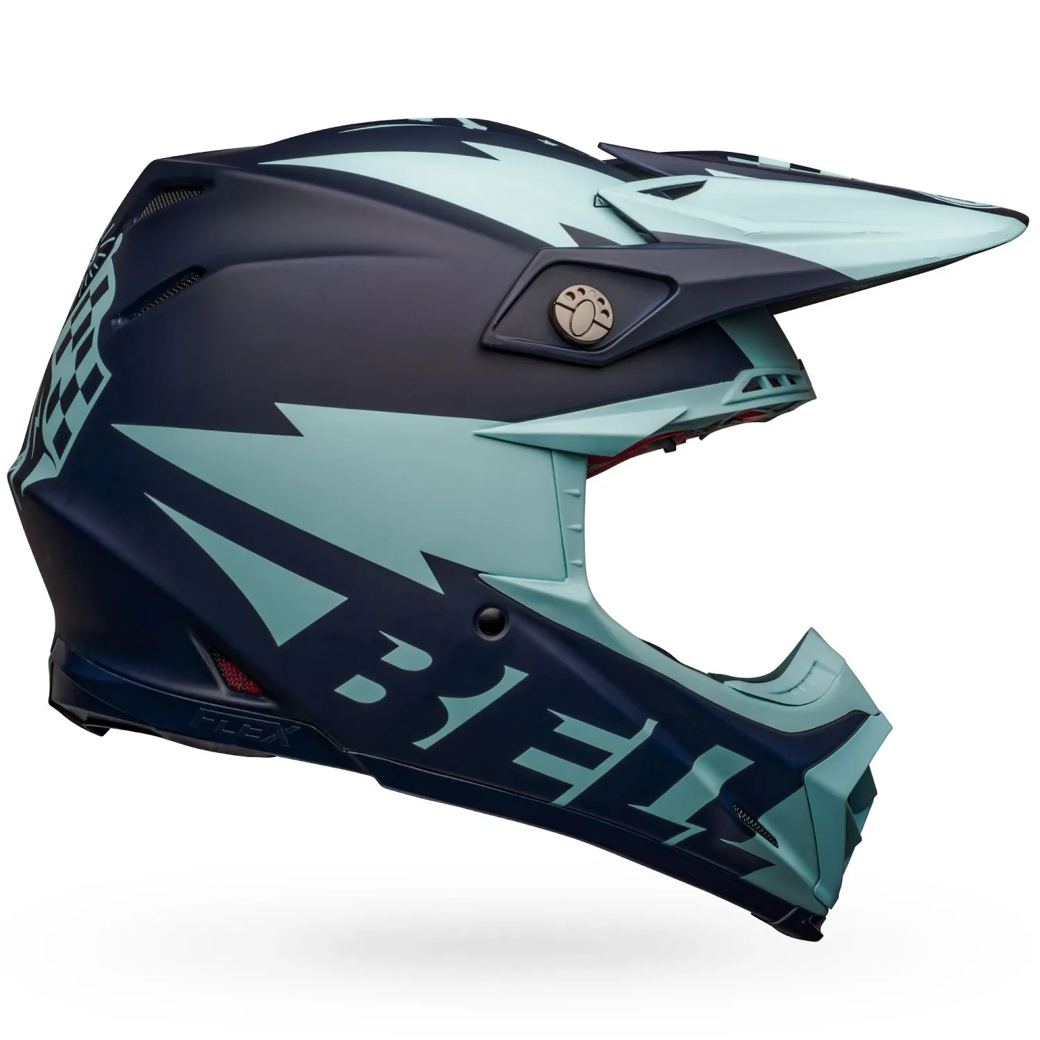 PS MOTO-9 FLEX BRKWY MT NVY/LT BL L