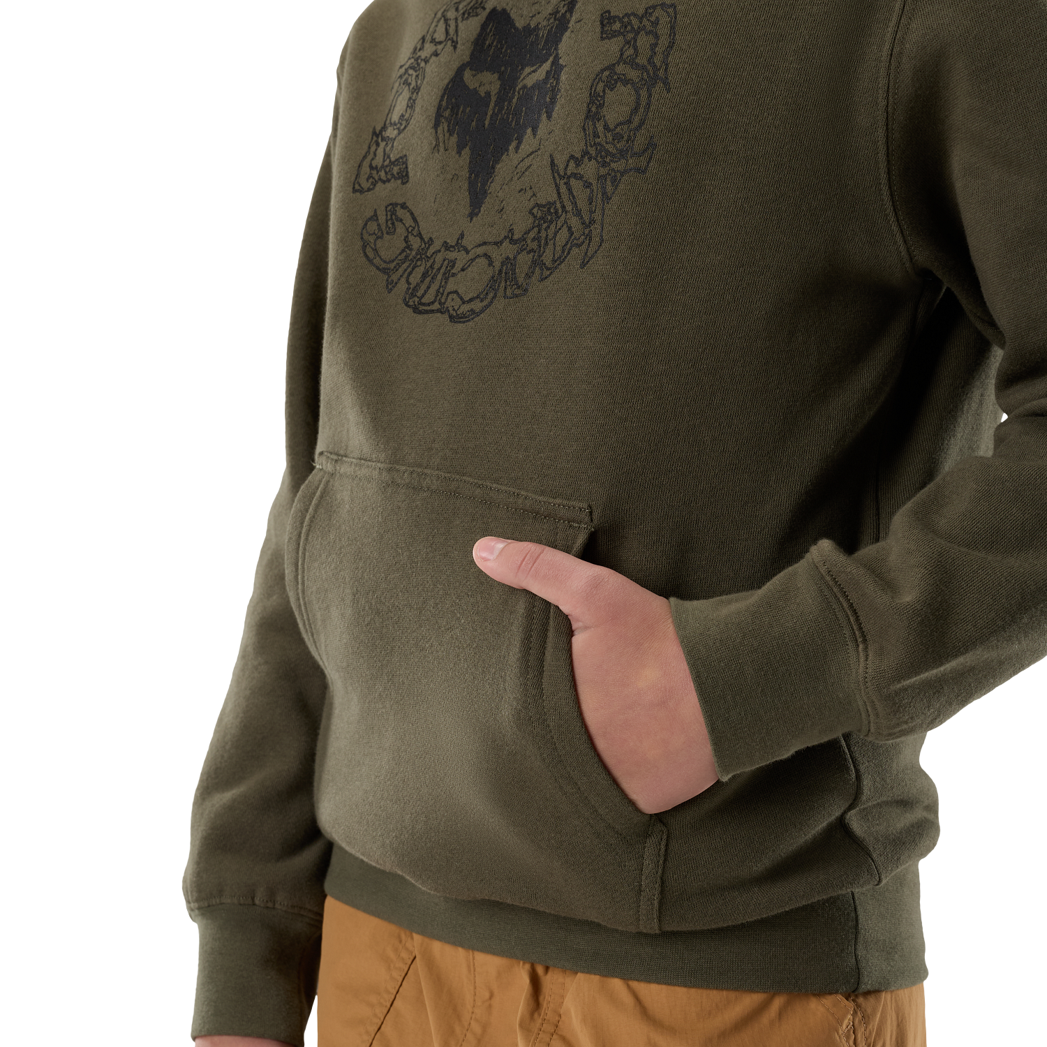 Youth Slowburn Fleece Pullover Hoodie