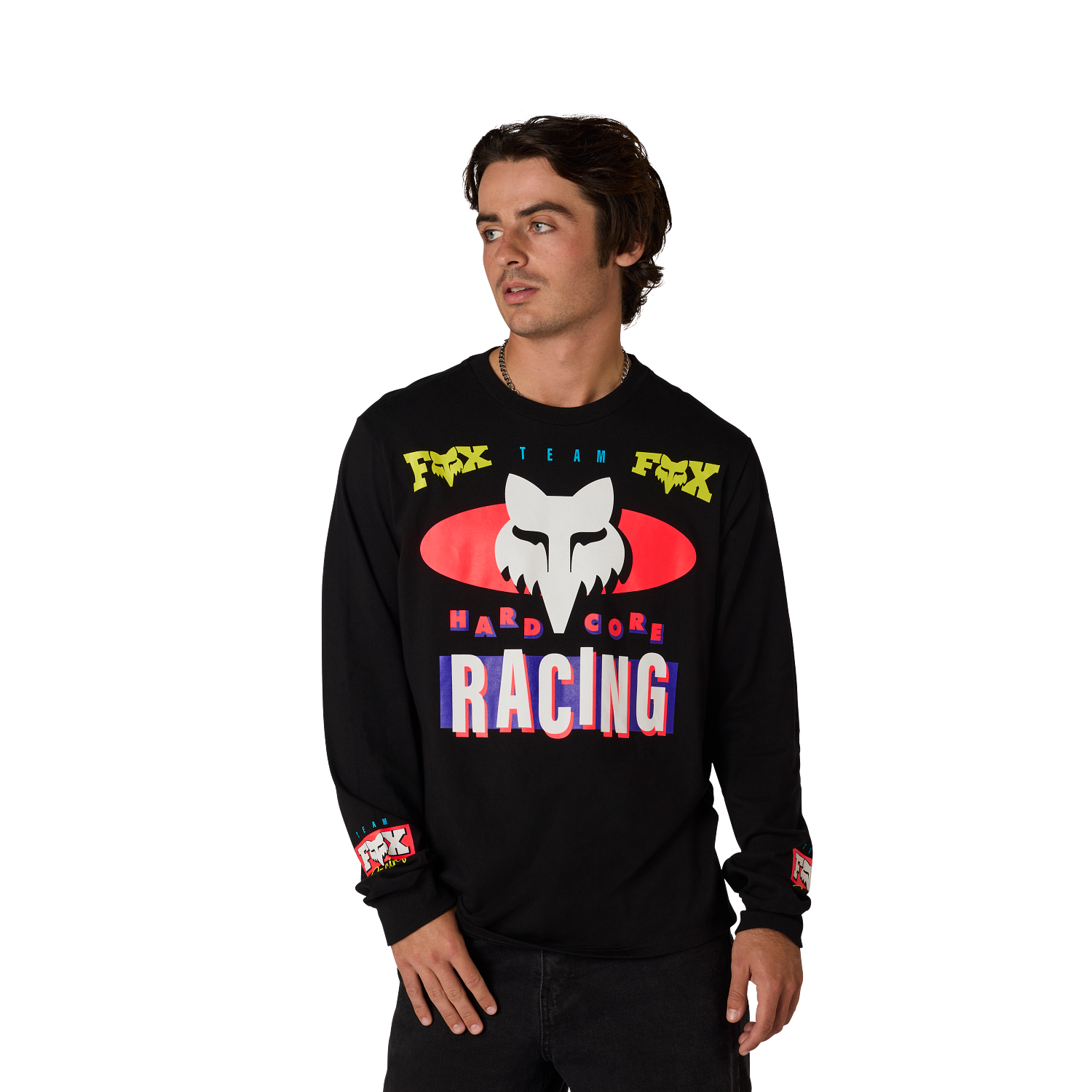 HARDCORE 195 ORIGINAL LS TEE [BLK] S