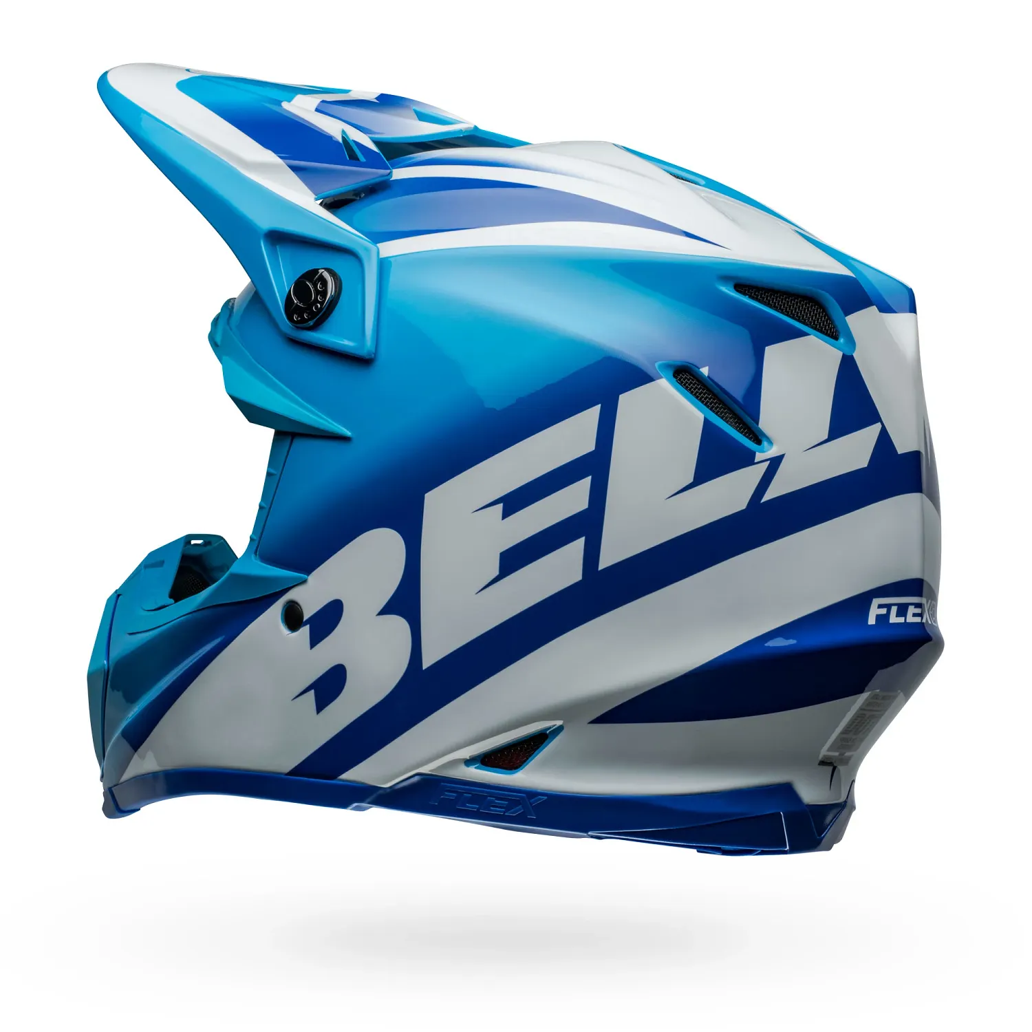 PS MOTO-9S FLEX RAIL BL/WH XL
