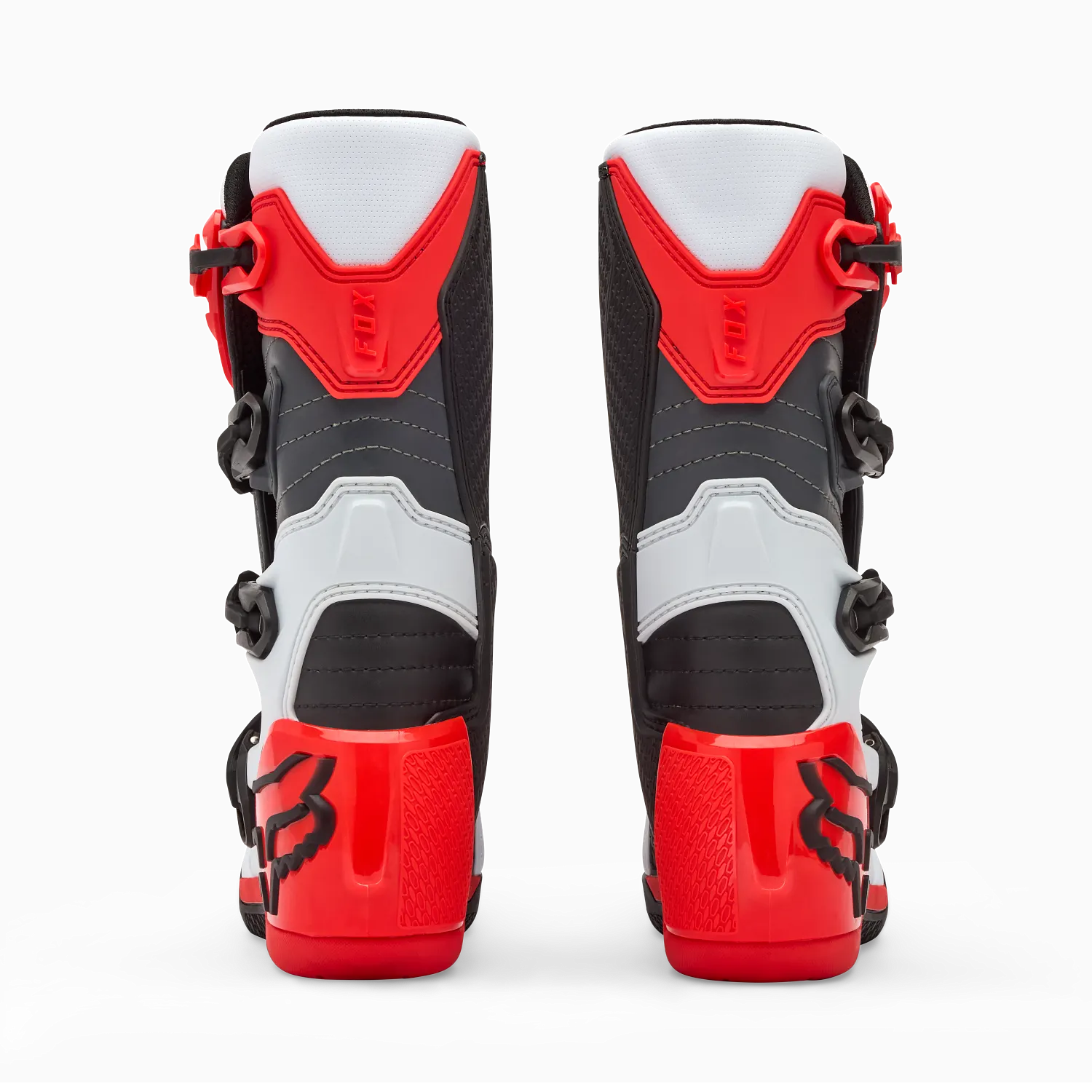 YTH COMP BOOT [WHT/FLO RED] 1