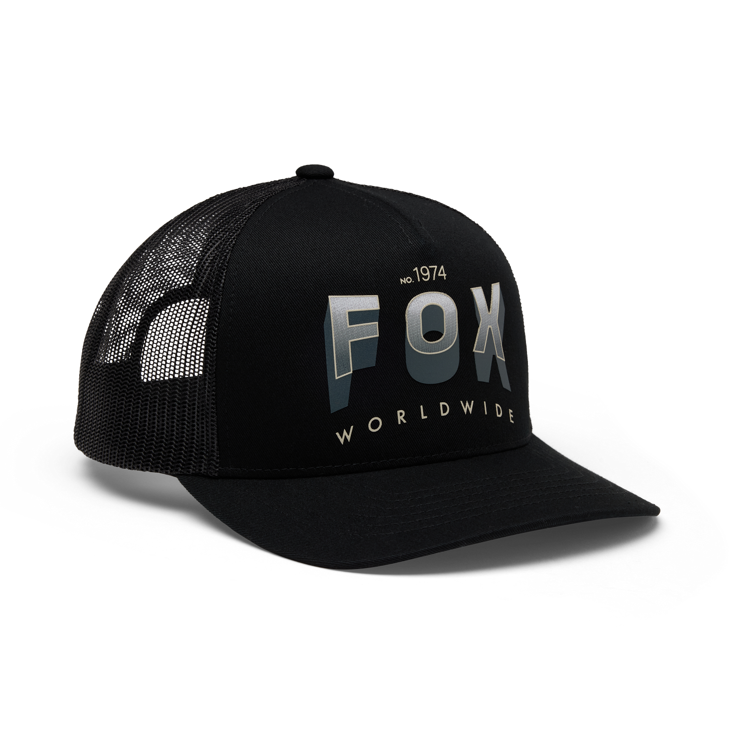 BLOCK MESH TRUCKER HAT [BLK] OS