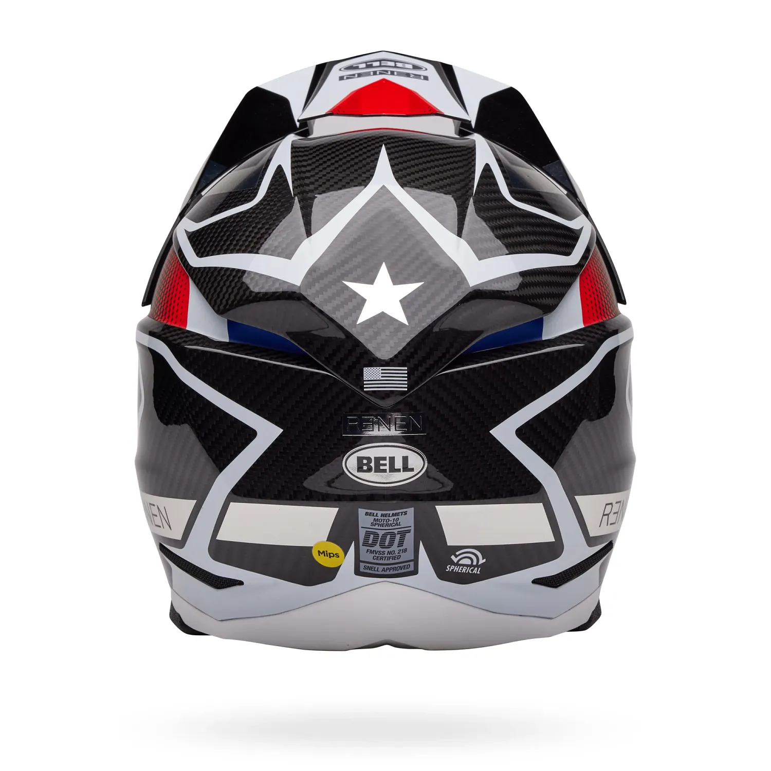PS MOTO-10 SPHR RN RAYCON M/G BK/WH S