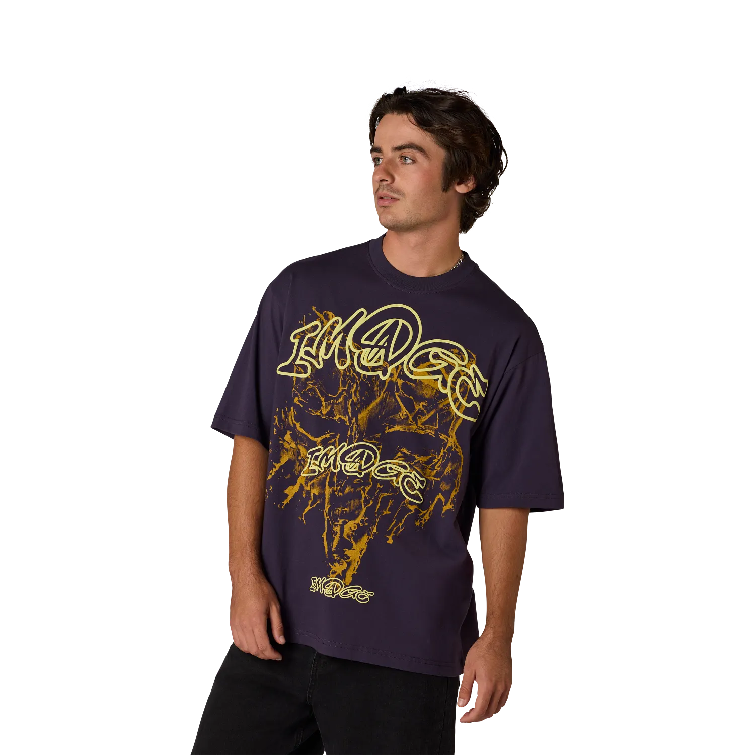 IMAGE PRINT MIDWEIGHT SS TEE 