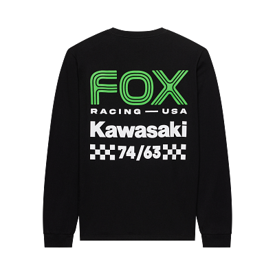KAWI 195 ORIGINAL LS TEE [BLK] S