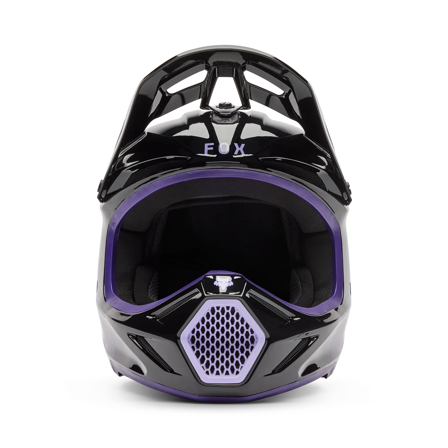 YTH V3 SPIRE HELMET [BLK/PUR] YS
