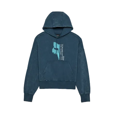 Womens Throttle Oversized Pullover Hoodie