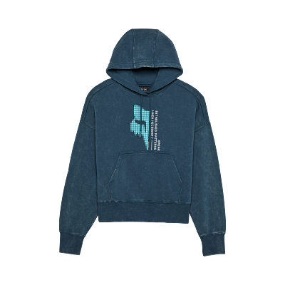 Womens Throttle Oversized Pullover Hoodie