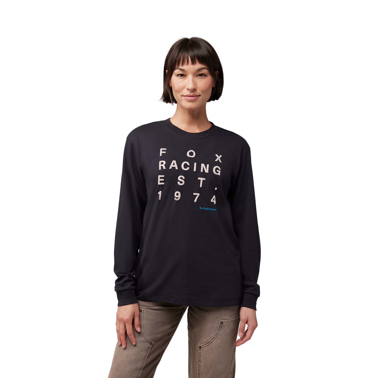 Lang&auml;rmliges T-Shirt Est. 1974 - Dame