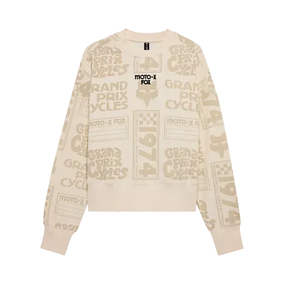 Womens Circa 74 Oversized Crew