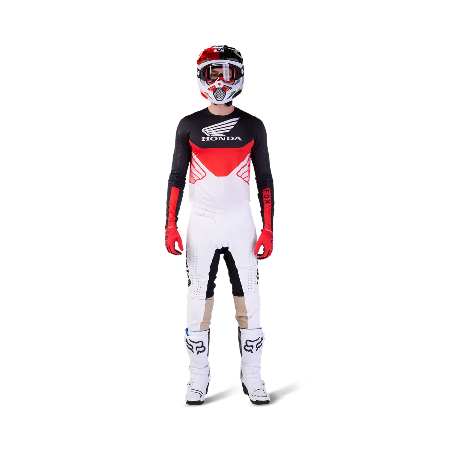 FLEXAIR HONDA JERSEY [BLK/WHT] S