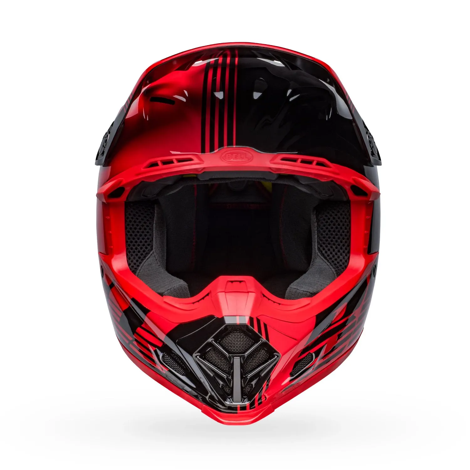 PS MOTO-9 MIPS LOUVER BK/RD M
