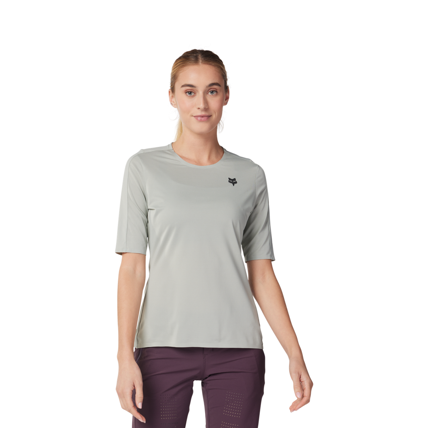 W FLEXAIR ASCENT SS JERSEY [GRY VIN] M