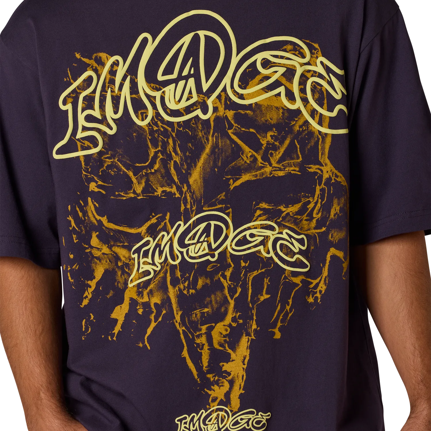 IMAGE PRINT MIDWEIGHT SS TEE 