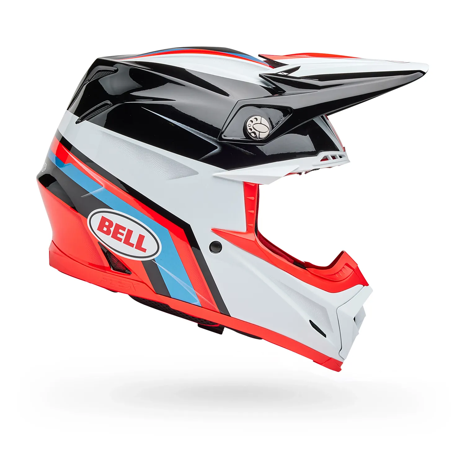 PS MOTO-9S FLEX MERCHANT RD/BK S