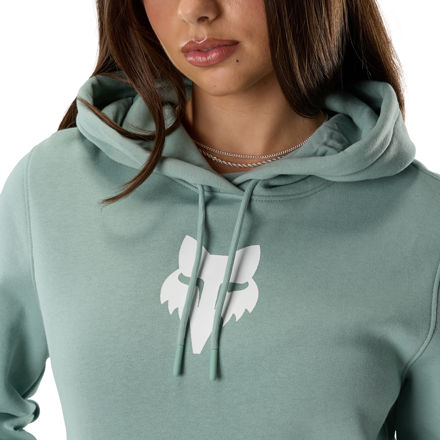 Women's F Head Fleece Pullover Hoodie