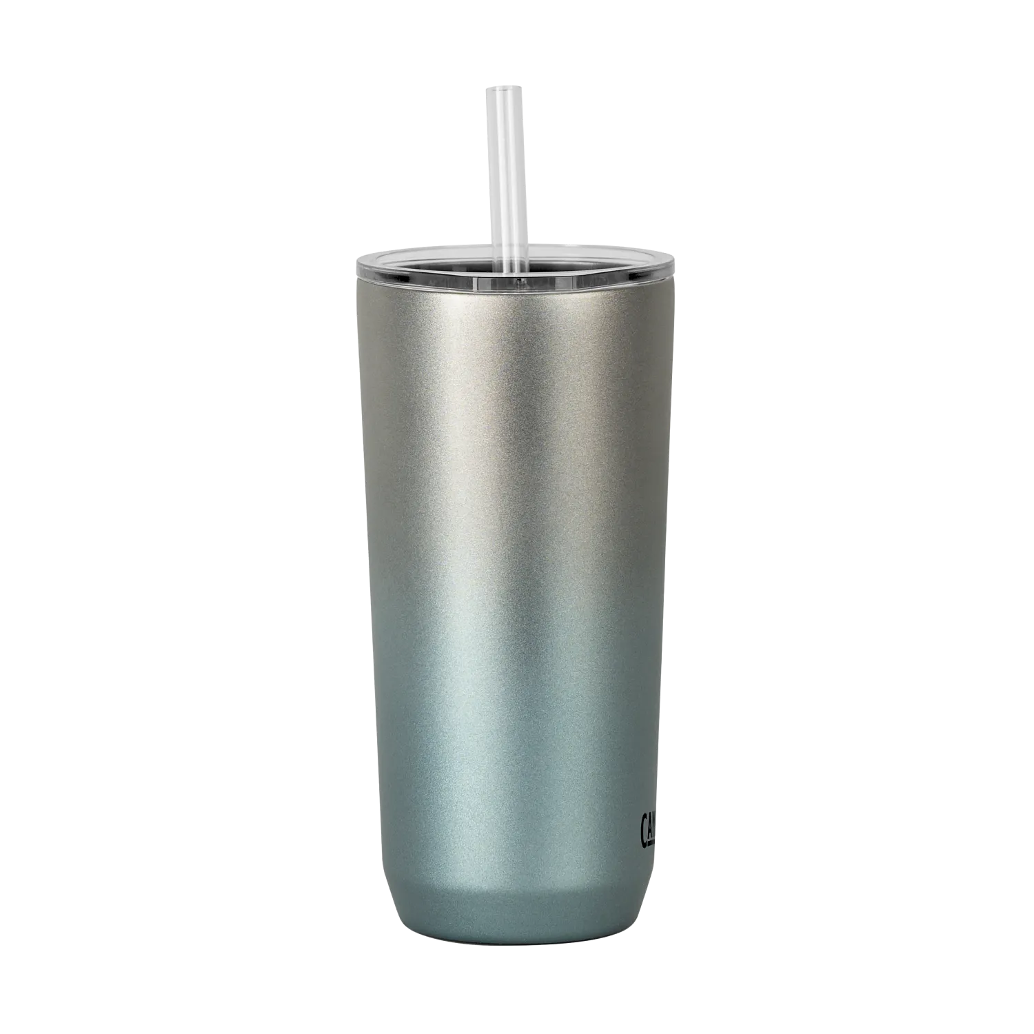 Straw Tumbler, SST Vacuum Insulated, 20oz, Silver Mint Ombre, FW, LE