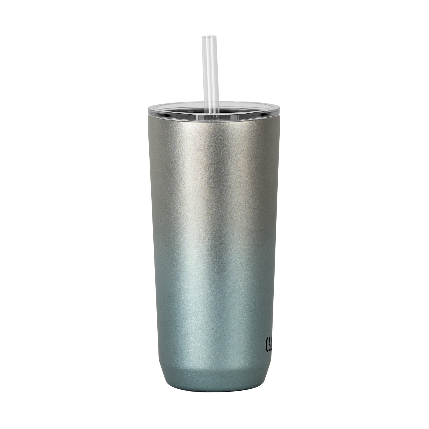 Straw Tumbler, SST Vacuum Insulated, 20oz, Silver Mint Ombre, FW, LE