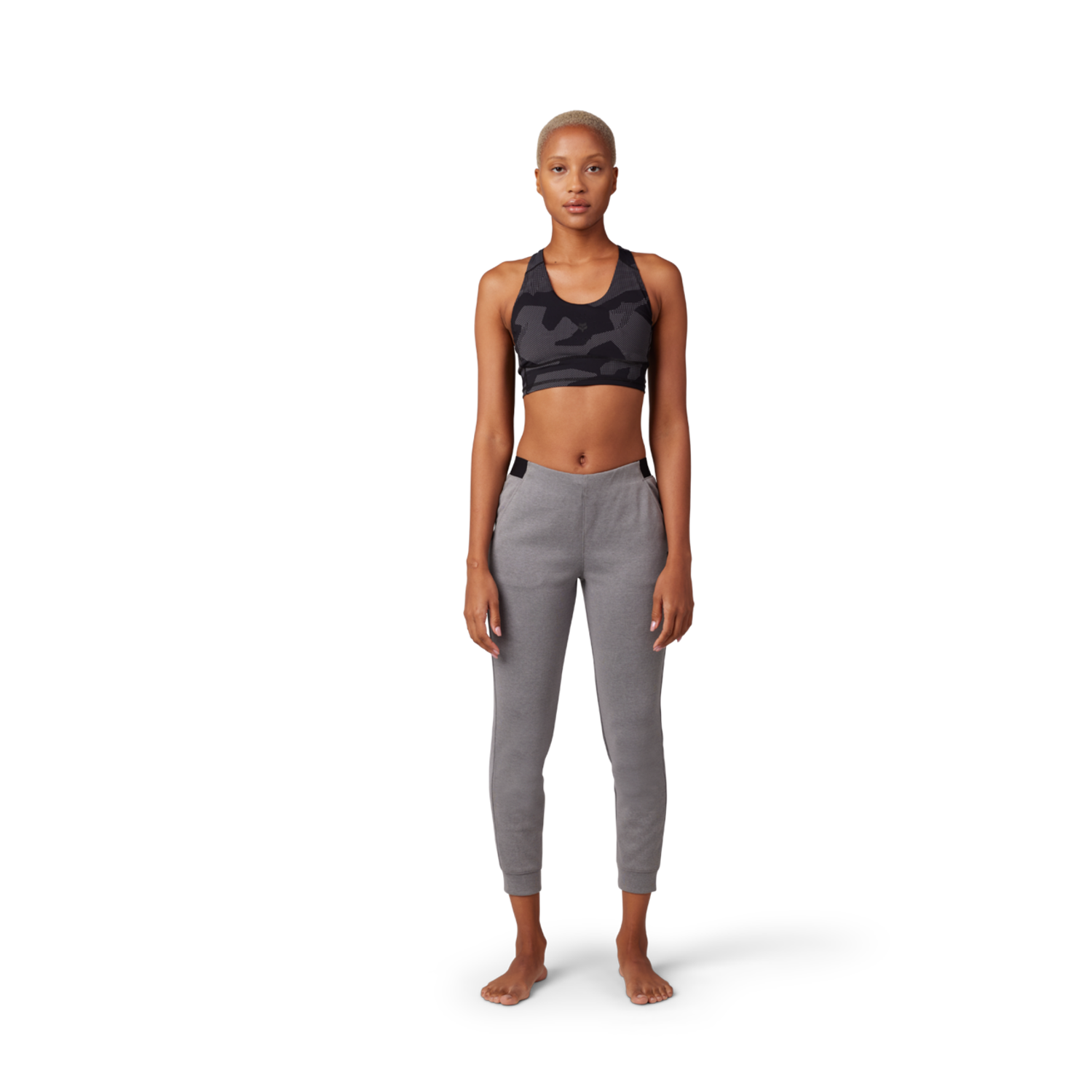 WOMENS BALANCE FLEECE JOGGER [HTR GRAPH] M